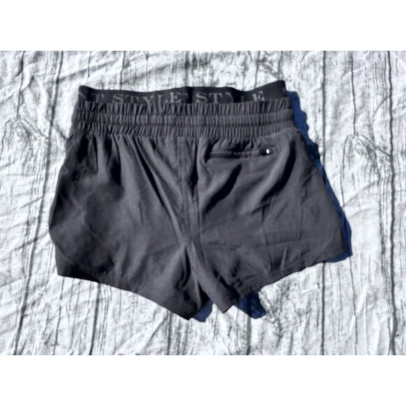 NEW Grunt Style Agility Hybrid Shorts 3” Black Lined Women’s Medium Activewear - Picture 6 of 7